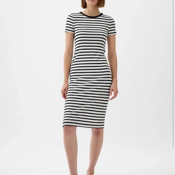 chinese dress ladies GAP Womens Ribbed A-Line Knit Midi Dress Cattelya Orchid 183223 S at Amazon  Women's Clothing store